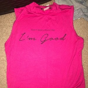 Light weight crop top